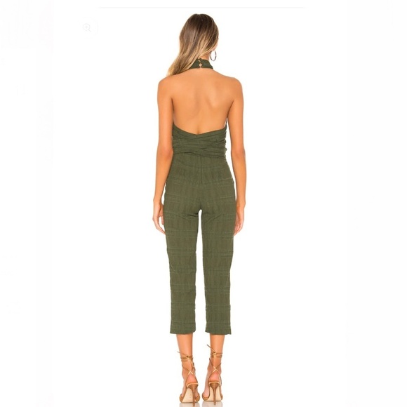 REVOLVE TULAROSA Jamie Jumper IN Moss Green Size L - Picture 3 of 4